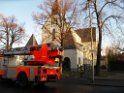 Brand in Kirche Koeln Muelheim Tiefenthalstr   P25
